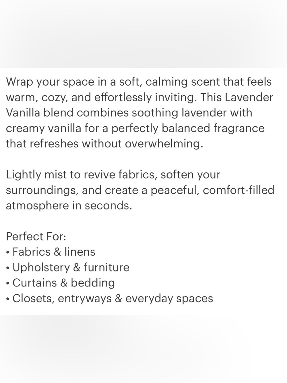 Fabric Refresher | Fresh Linen | 4oz - Picture 2 of 2